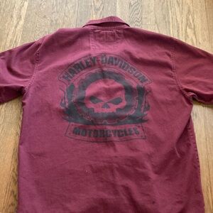 Authentic Harley Davidson burton up